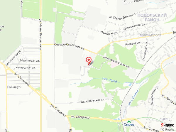 возле линии метро Сырец
